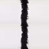 Pulyka boa - BLACK - FEKETE
